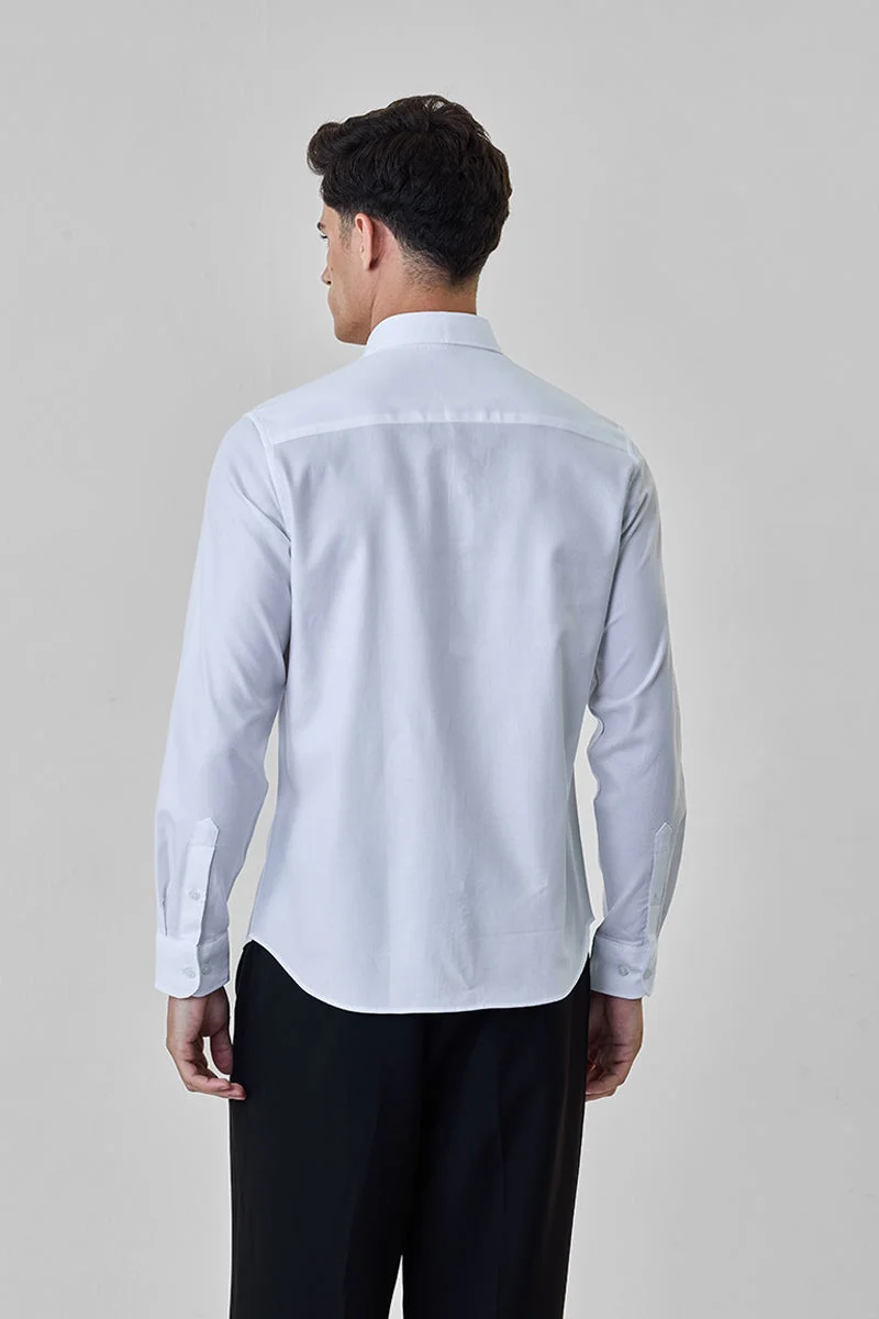 SNITCH Slim Fit Luxe 100% Cotton Shirt
